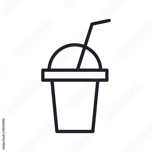 Soft drink icon. Drinks isolated vector icons