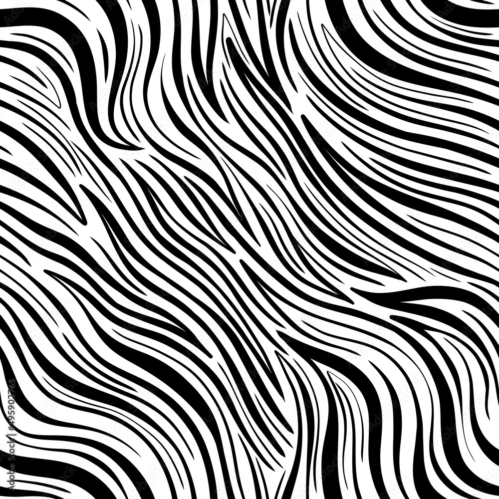 Seamless abstract zebra skin pattern background. Decorative design freehand creative paint. Texture chaotic element. Seamless abstract zebra skin pattern background. Decorative design freehand creative paint. Texture chaotic element.