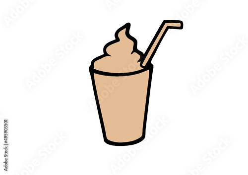 ice cream milk shake