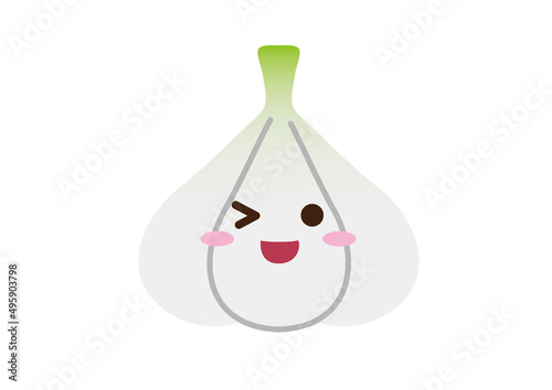 ニンニクキャラクター　線なし