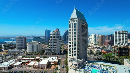 Downtown San Diego Grand Hyatt Drone