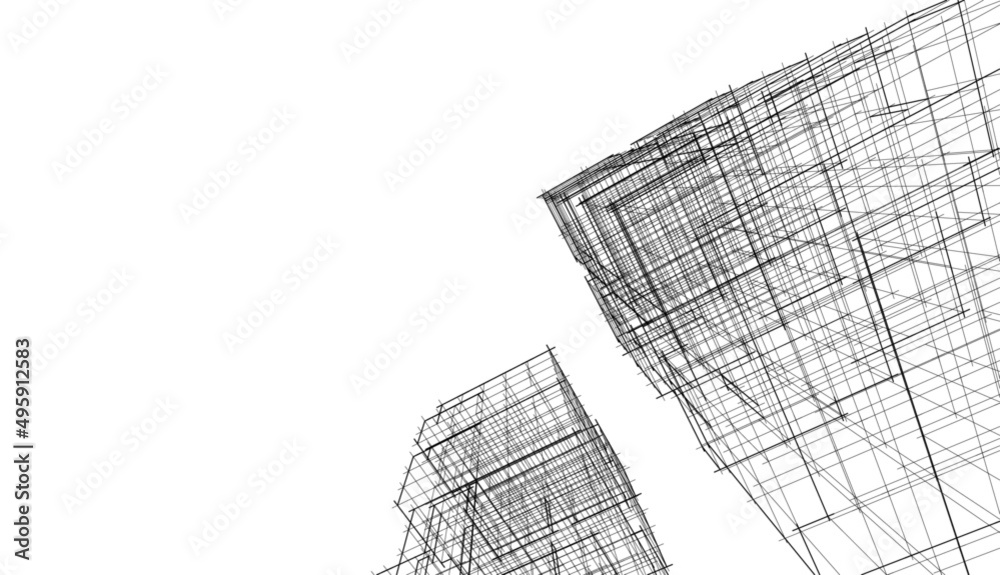 architecture building 3d drawing architecture building 3d drawing