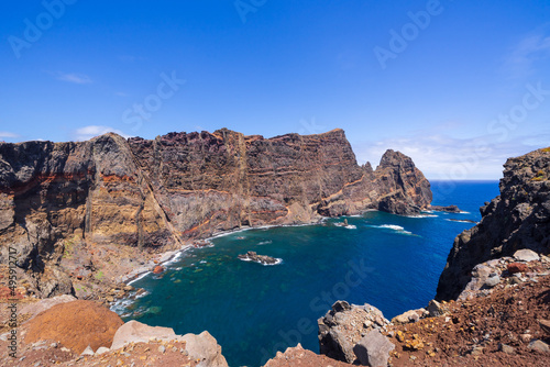 vereda da ponta de são lourenço coast and cliffs, Madeira island 
