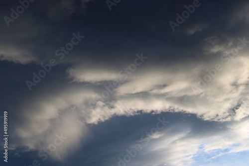 Fototapeta Naklejka Na Ścianę i Meble -  claoud clouds sky weather mood