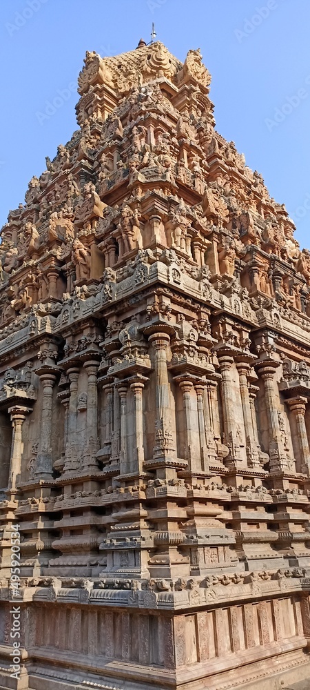 Brihadishvara Temple, locally known as Thanjai Periya Kovil, and also called Rajarajeswaram, is a Shaivite Dravidian styled temple dedicated to Shiva located in South sideof Cauvery river in Thanjavur