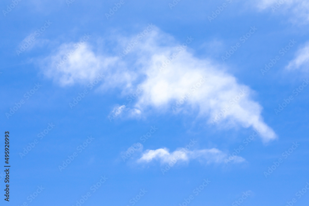 blue sky background with white clouds