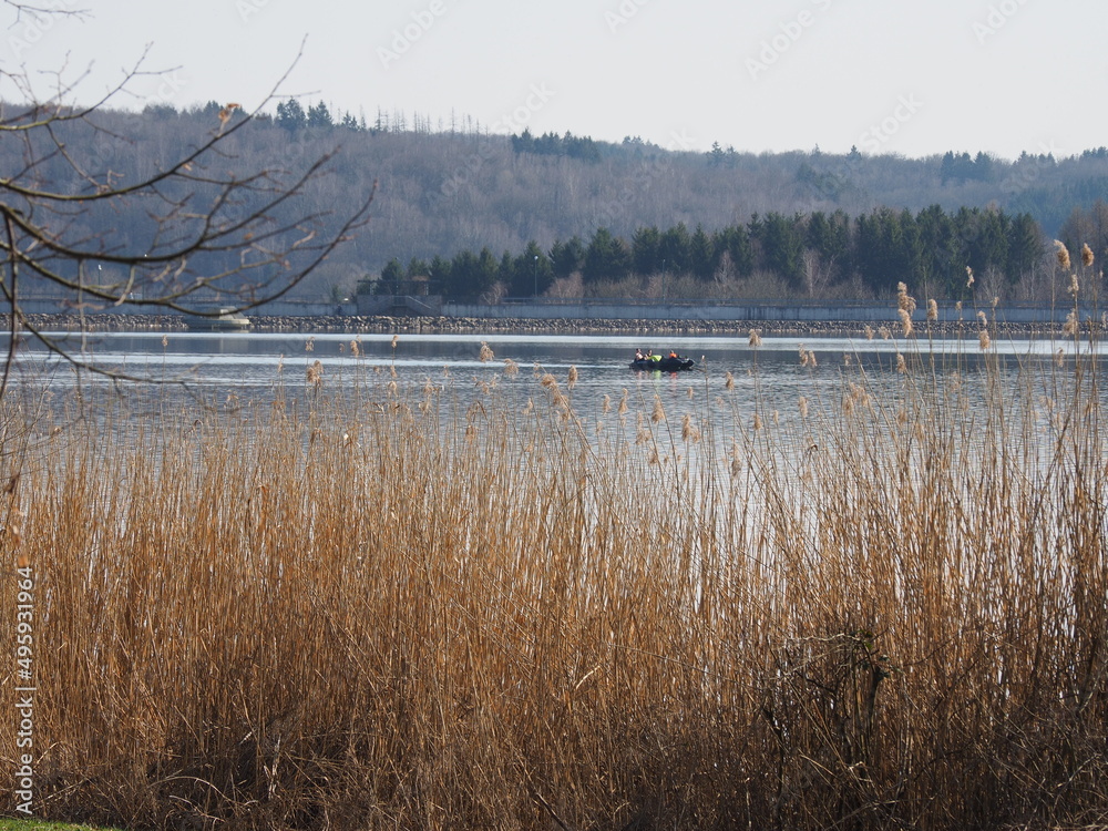 Bostalsee - Stausee im nördlichen Saarland