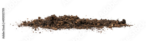 Peat Soil Isolated