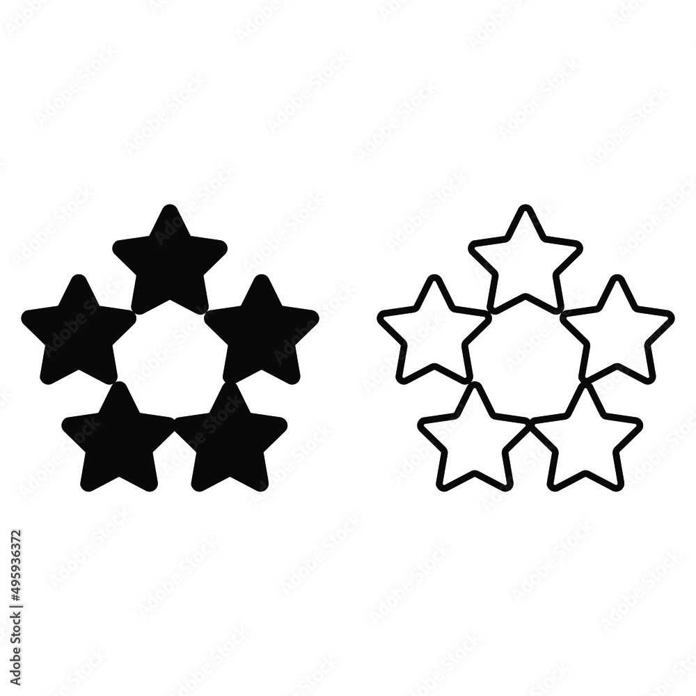 Star icon vector set. rating illustration sign collection. ranking symbol. assessment logo. Star icon vector set. rating illustration sign collection. ranking symbol. assessment logo.