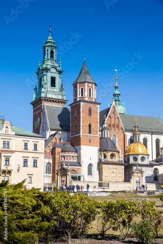cathedral. royal castle Wawel, Kraków city, (UNESCO), Poland