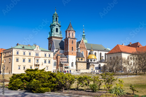 cathedral. royal castle Wawel, Kraków city, (UNESCO), Poland