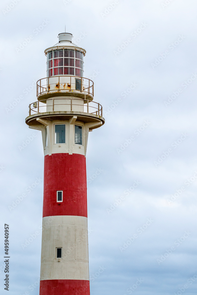 Un phare maritime en Belgique