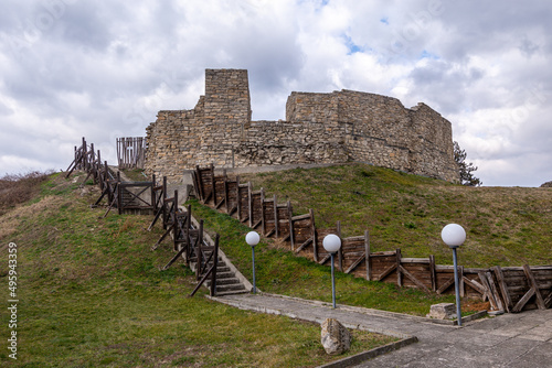 Medieval stone fortress Kaleto located near Mezdra city photo