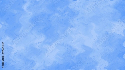 blue wavy abstract watercolor background vector