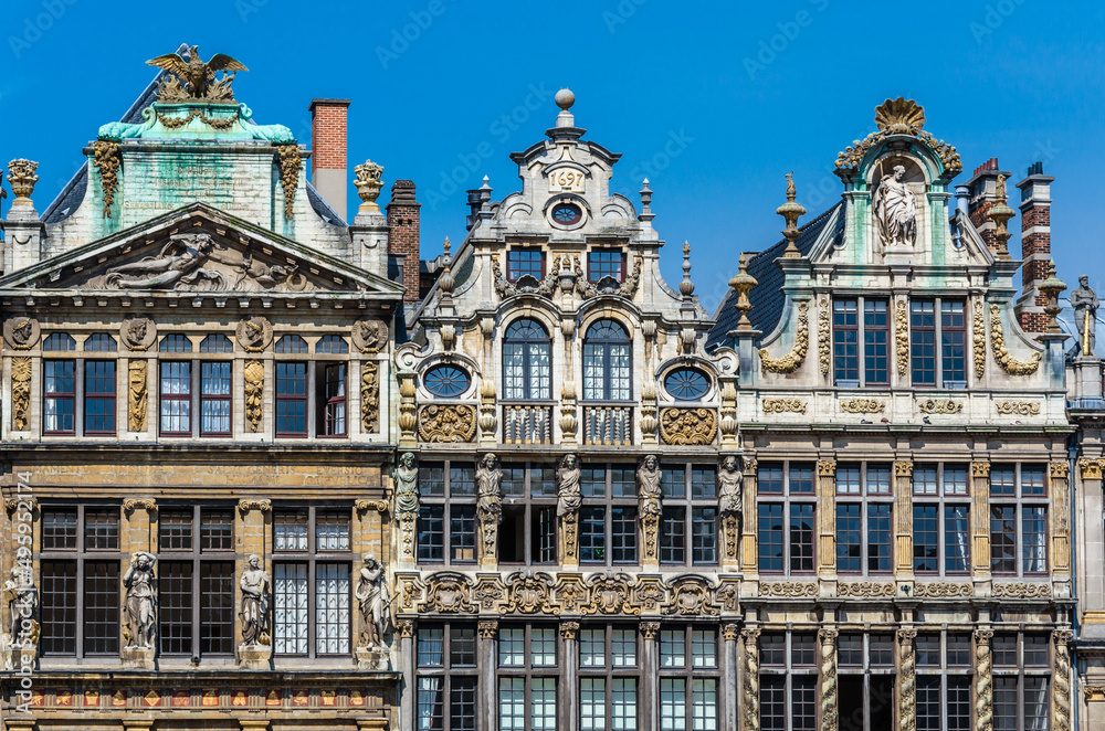 Beautiful Grand Place in Brussels, Belgium