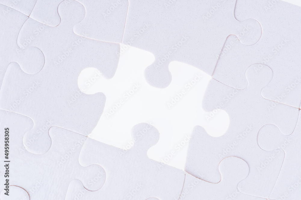 The missing piece of the jigsaw puzzle The missing piece of the jigsaw puzzle
