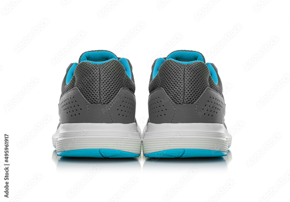 Sneakers isolated on a white background. Sport shoes.