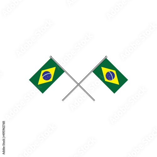 Brazil flag logo