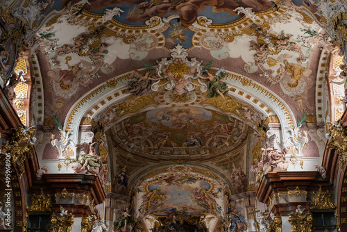 Historic church interior beauty
