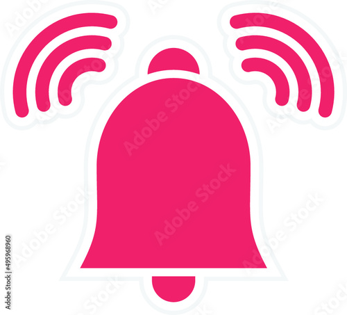 Vector Design Notification Bell Icon Style