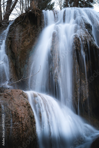 Waterfall long exposure photography