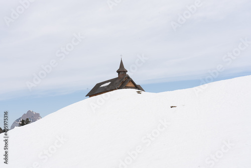 Muotathal is synonymous with nature, pristine authenticity and tradition. The region is home to unique natural treasures such as the Hölloch cave system, the virgin spruce forest. Stoos, Schwyz photo