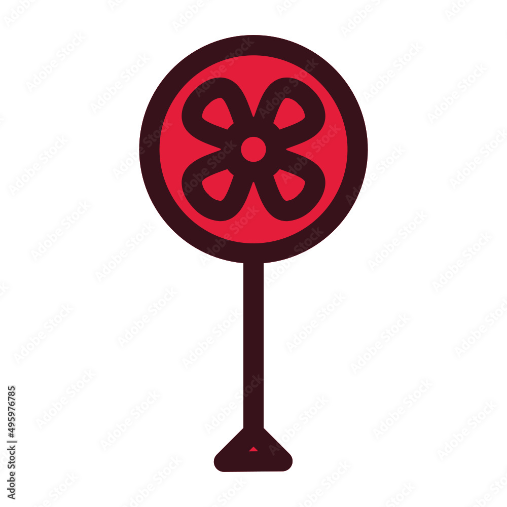 Obraz premium fan icon