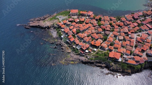 Aerial photography of Sozopol, Bulgaria drone and night shots