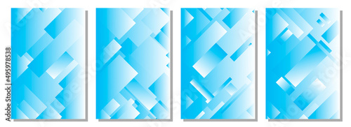 Modern abstract geometric cover templates. Colorful geometric background