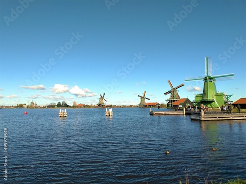 Windmills in Zaanse Schans © LucasCS