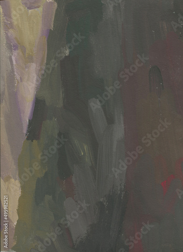 Abstract background, expression gouache brush drawing, emotional color. Brush stroke effect.