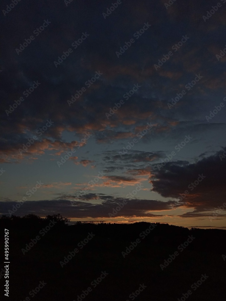 Obraz premium sunset in the sky