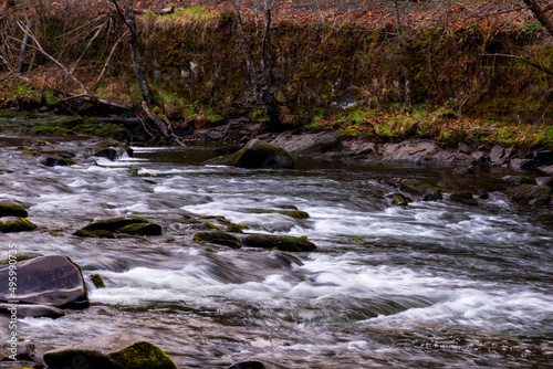 Oconaluftee River in the Great Smoky Mountains of North Carolina