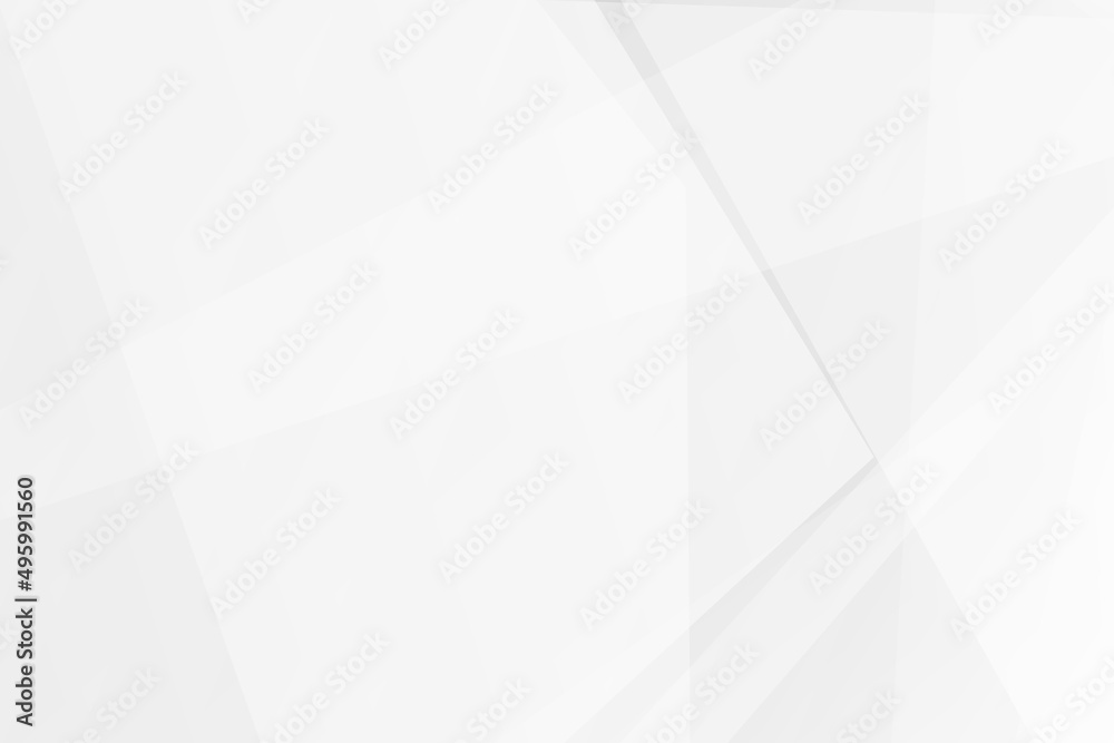 Obraz premium Abstract white and grey on light silver background modern design. Vector illustration EPS 10.