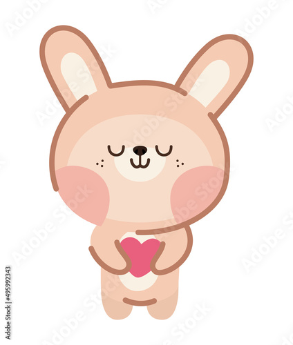 happy bunny design