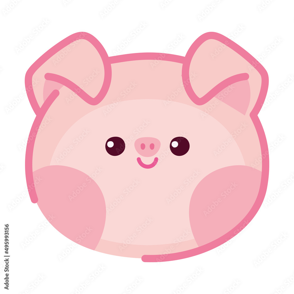 pig face design pig face design