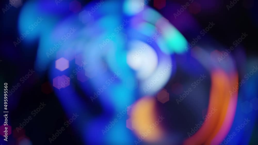 Defocused Multicolor Gradient Background Loop