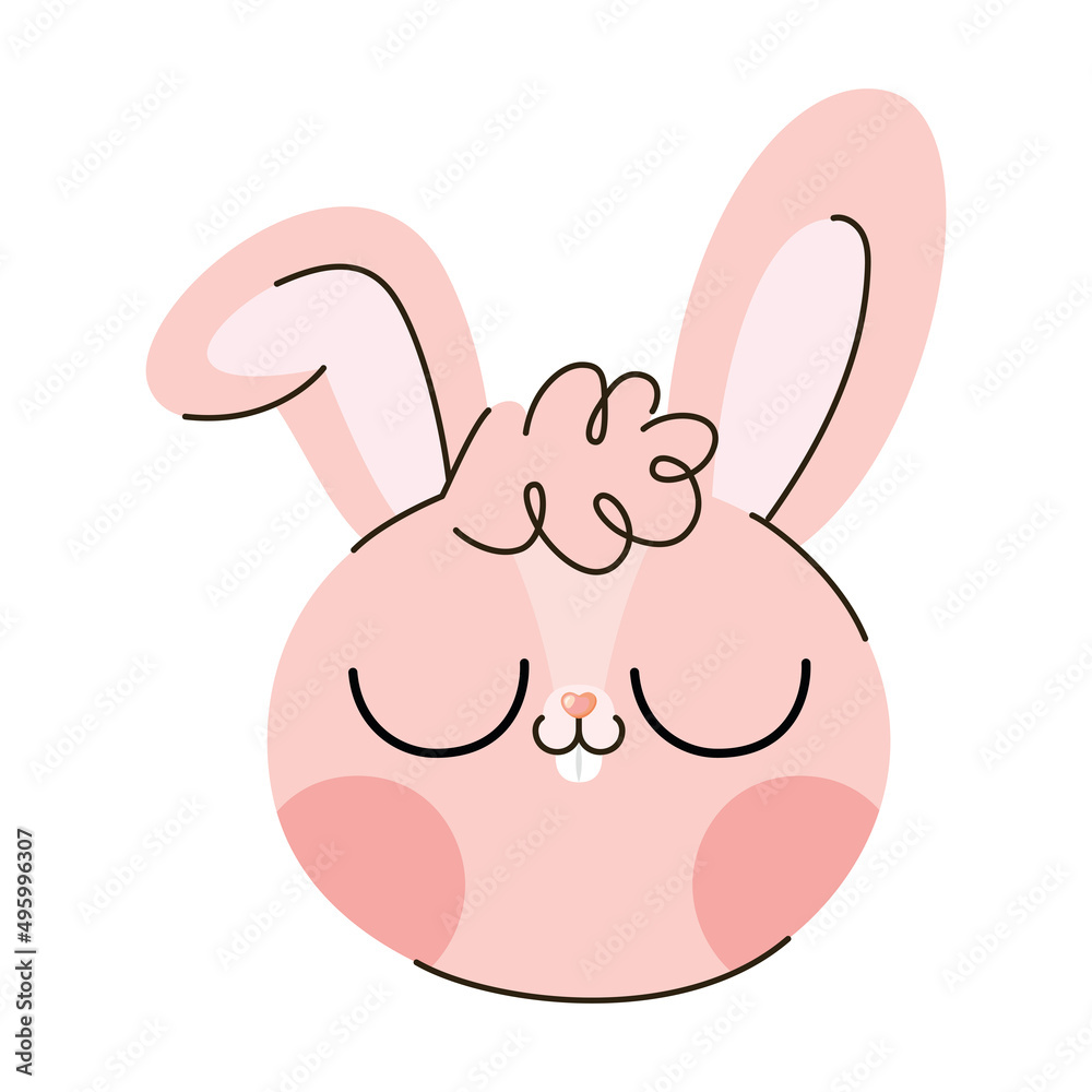 happy pink bunny happy pink bunny