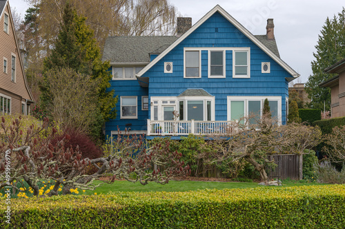 Highland drive residential neighborhood Seattle WA.