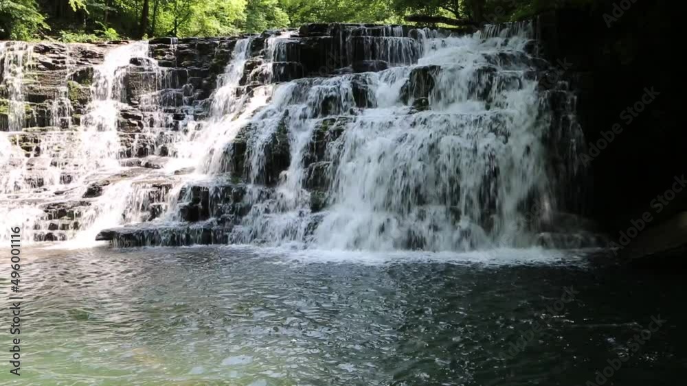 View at Rutledge Falls - Short Springs Natural Area, Tennessee View at Rutledge Falls - Short Springs Natural Area, Tennessee