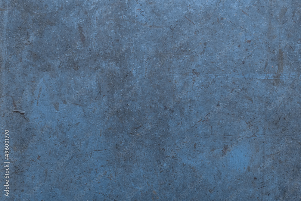 Blue old dirty concrete texture weathered cement worn rough grunge background