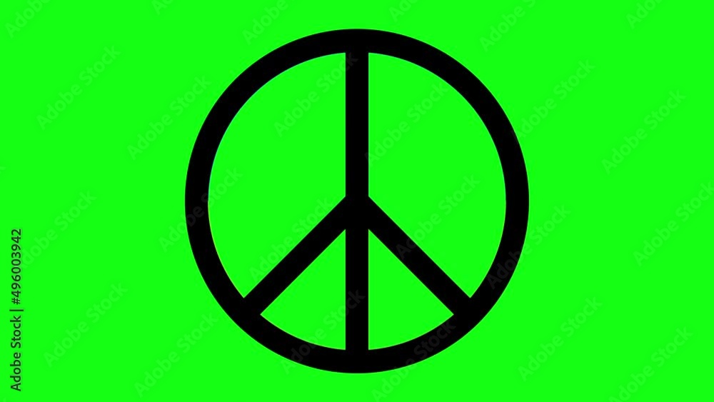 Blue yellow peace icon. Peace in Ukraine animation. Flat simple pictogram Blue yellow peace icon. Peace in Ukraine animation. Flat simple pictogram