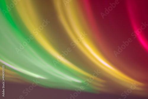 light green yellow red beautifully shone