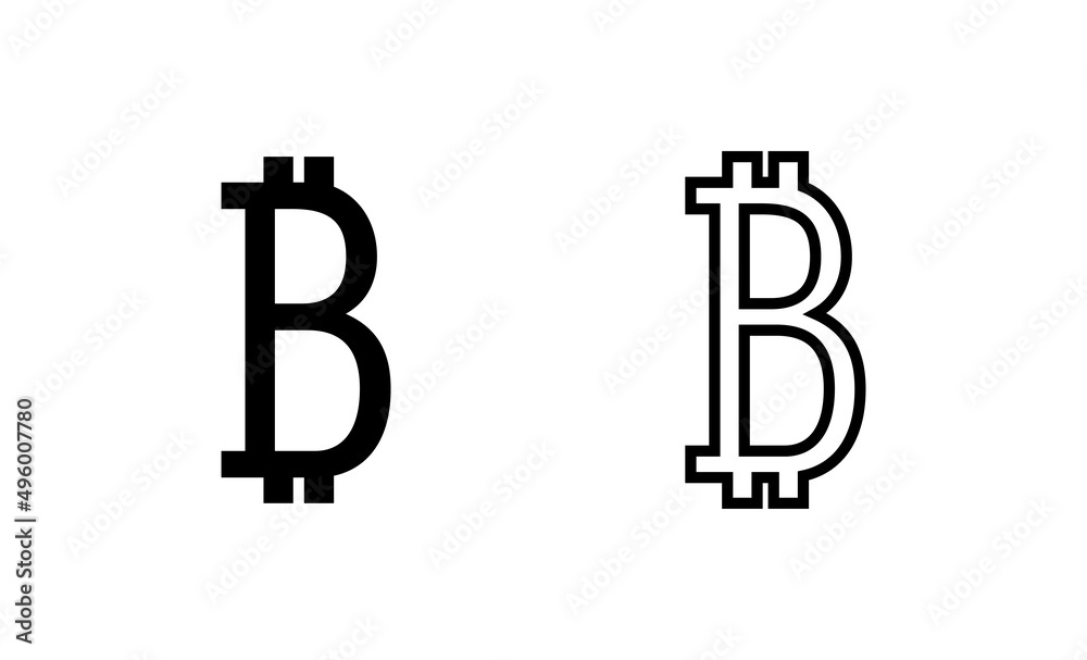 Bitcoin icon vector. bitcoin sign and symbol. payment symbol. cryptocurrency logo Bitcoin icon vector. bitcoin sign and symbol. payment symbol. cryptocurrency logo