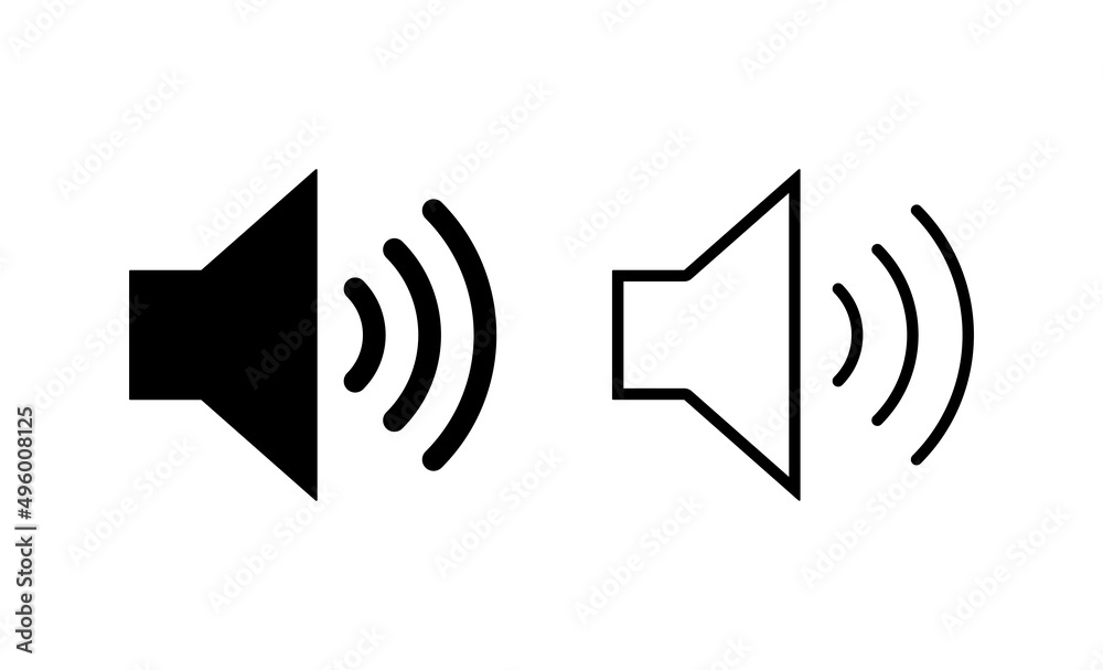 Speaker icon vector. volume sign and symbol. loudspeaker icon. sound symbol Speaker icon vector. volume sign and symbol. loudspeaker icon. sound symbol