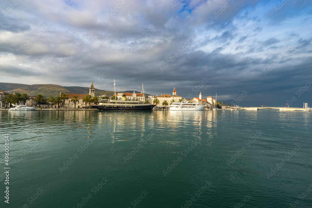 Old town cityscape view of Trogir. Croatia Old town cityscape view of Trogir. Croatia