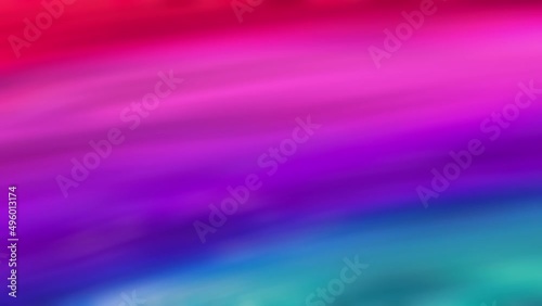 Abstract Magenta BlueWatercolor Gradient Cycle Slow Motion Vertical Background Loop photo