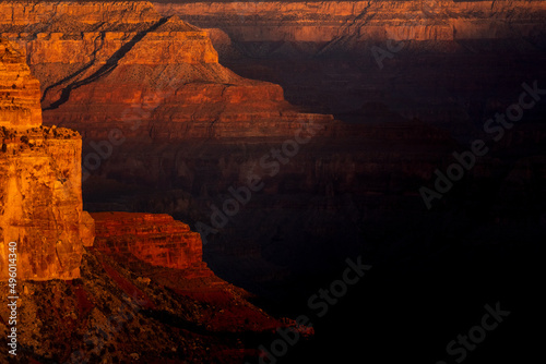 Soft Light Transforms The Grand Canyon From Shadow To Warm Light