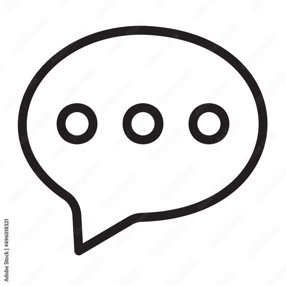 chat line icon chat line icon