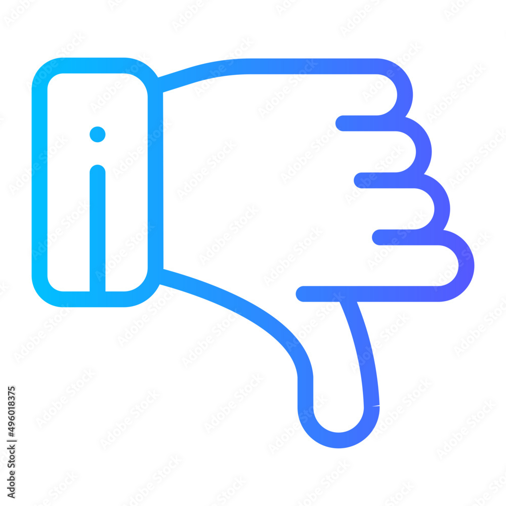 dislike gradient icon dislike gradient icon